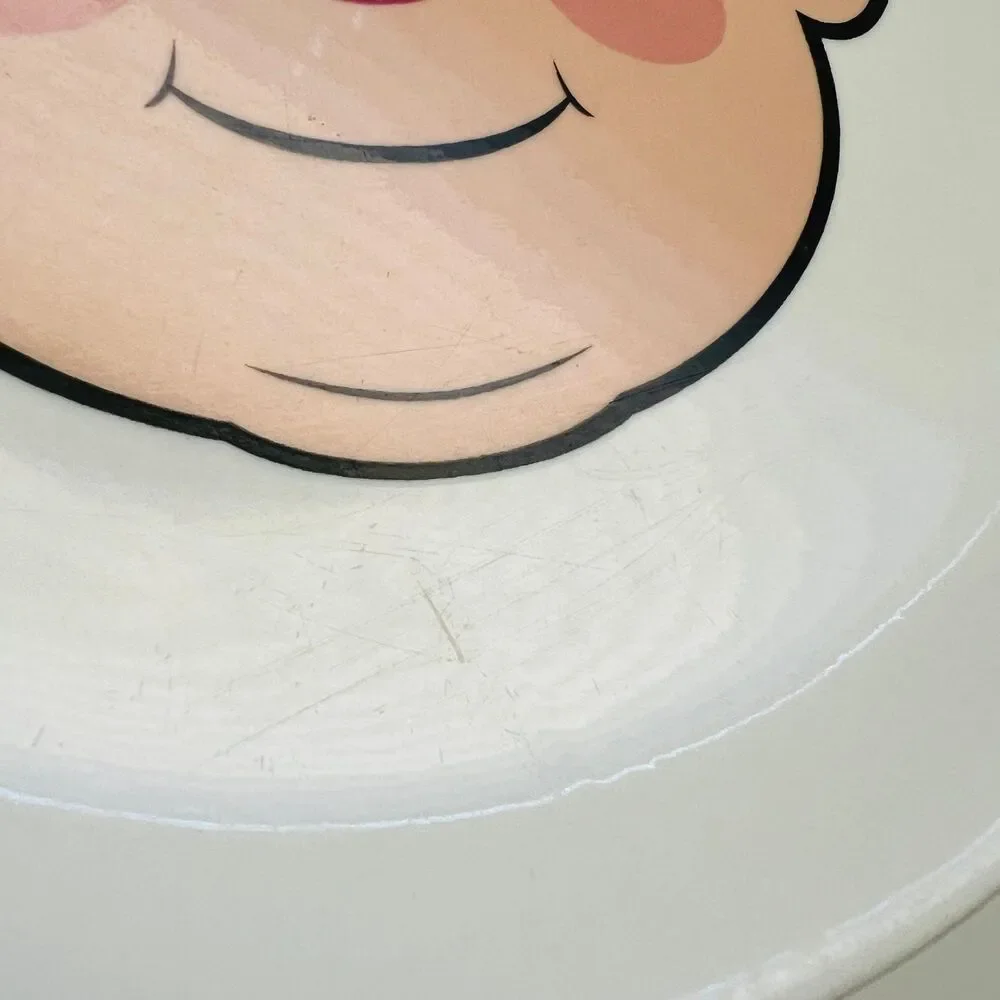 FRED & FRIENDS Plays With His Food Ceramic Plates, Set of 2
